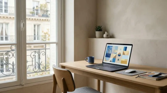 Écran d'ordinateur montrant une interface de comparaison d'assurances automobiles avec plusieurs devis et options de garanties