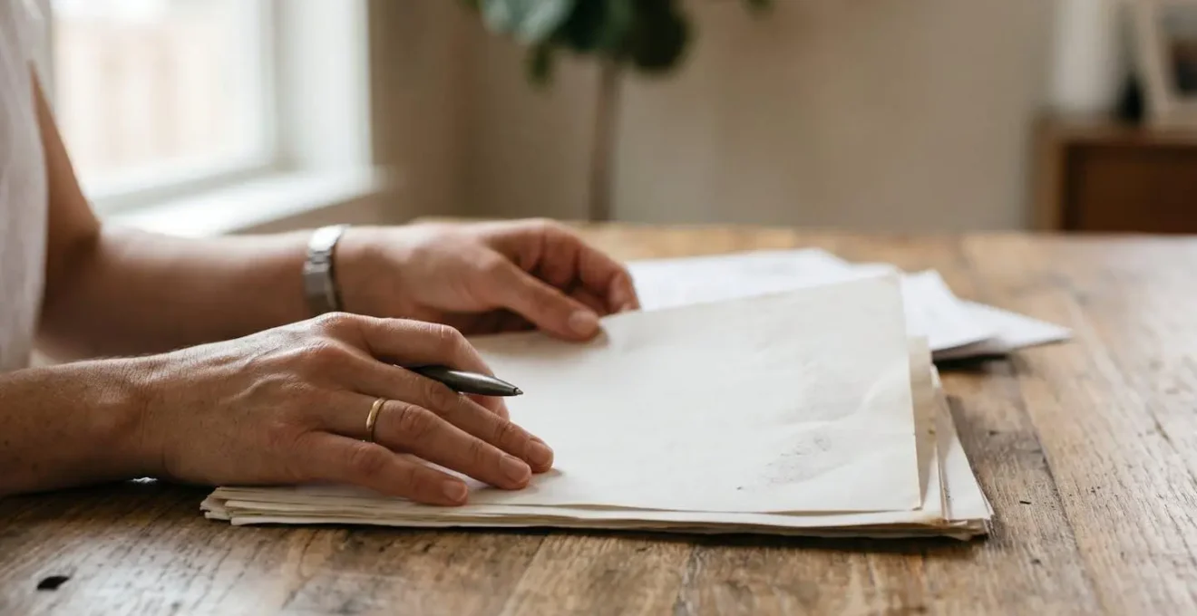 Professionnel préparant sa déclaration d'activité professionnelle à domicile