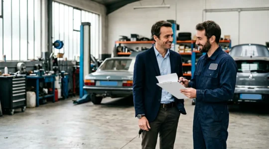 Choix du garage réparateur pour voiture accidentée en France
